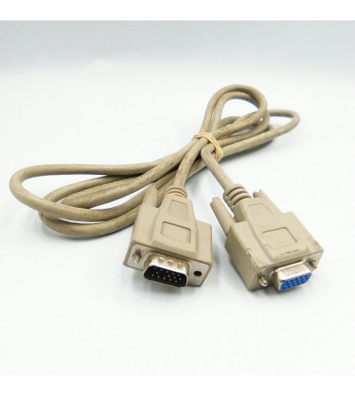 CABLE VGA 1.8M GRIS