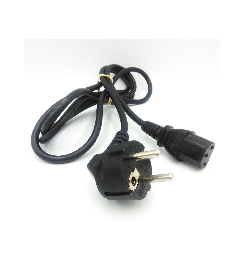 CABLE ALIMENTACION SCHUKO 250V 10/16A 1.8M NEGRO CABLE ALIMENTACION SCHUKO 250V 10/16A 1.8M NEGRO