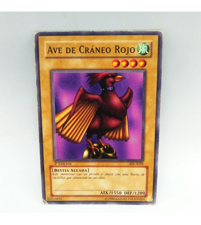 AVE DE CRANEO ROJO