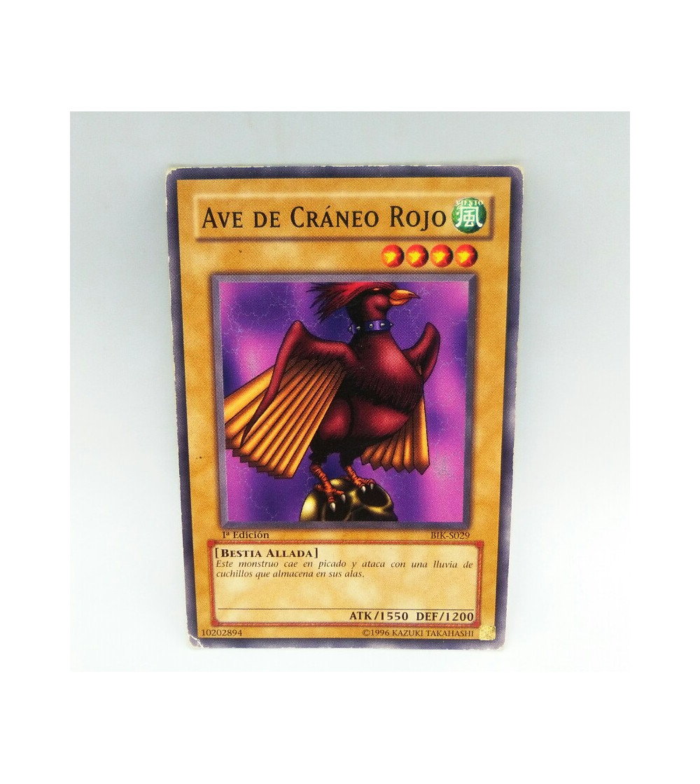 AVE DE CRANEO ROJO AVE DE CRANEO ROJO