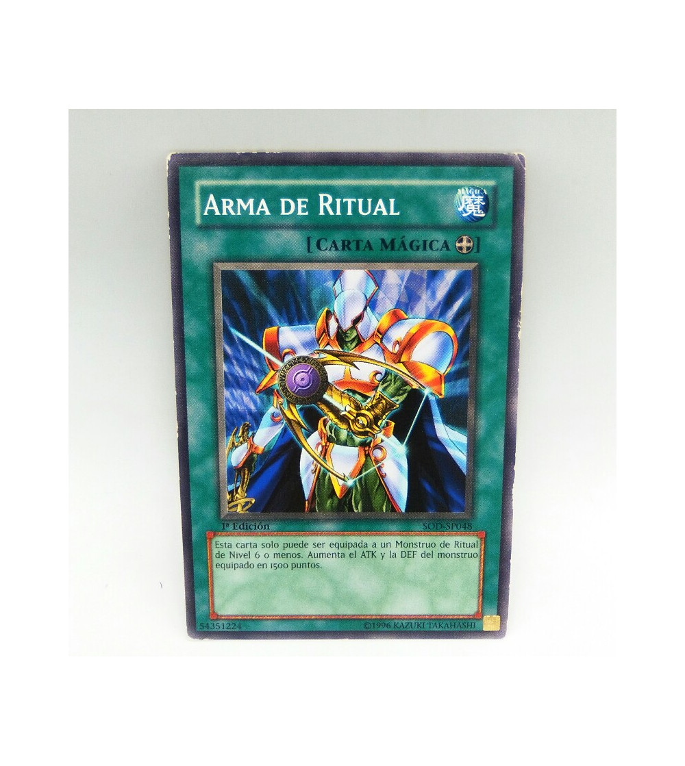 ARMA DE RITUAL ARMA DE RITUAL