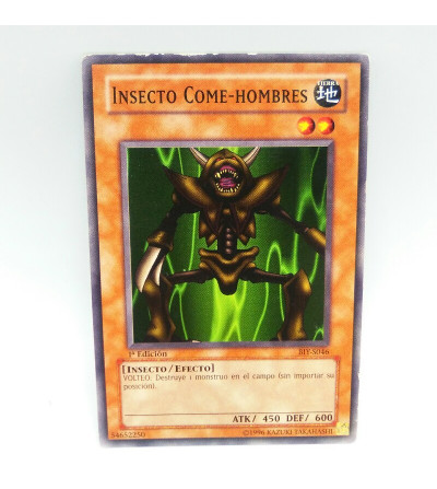 INSECTO COME-HOMBRES