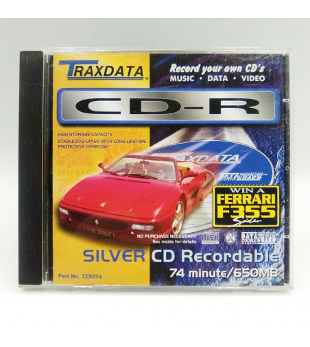 DISCO CD-R 650MN 74MIN TRAXDATA