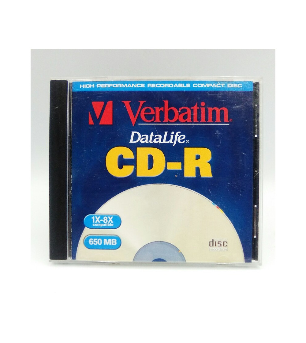DISCO CD-R 650MB 74MIN 8X VERBATIM DISCO CD-R 650MB 74MIN 8X VERBATIM