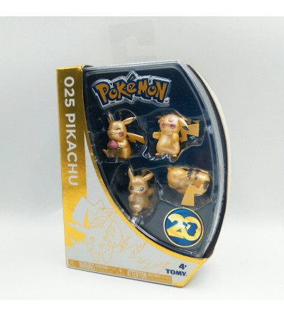 PIKACHU - PACK 4 FIGURAS