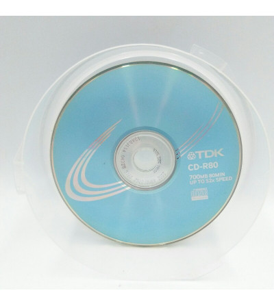 DISCO CD-R 700MB 80MIN 52X TDK