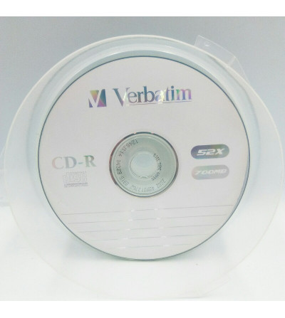 DISCO CD-R 700MB 80MIN 52X...