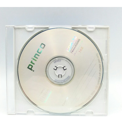 DISCO CD-R 650MB 74MIN 16X PRINCO