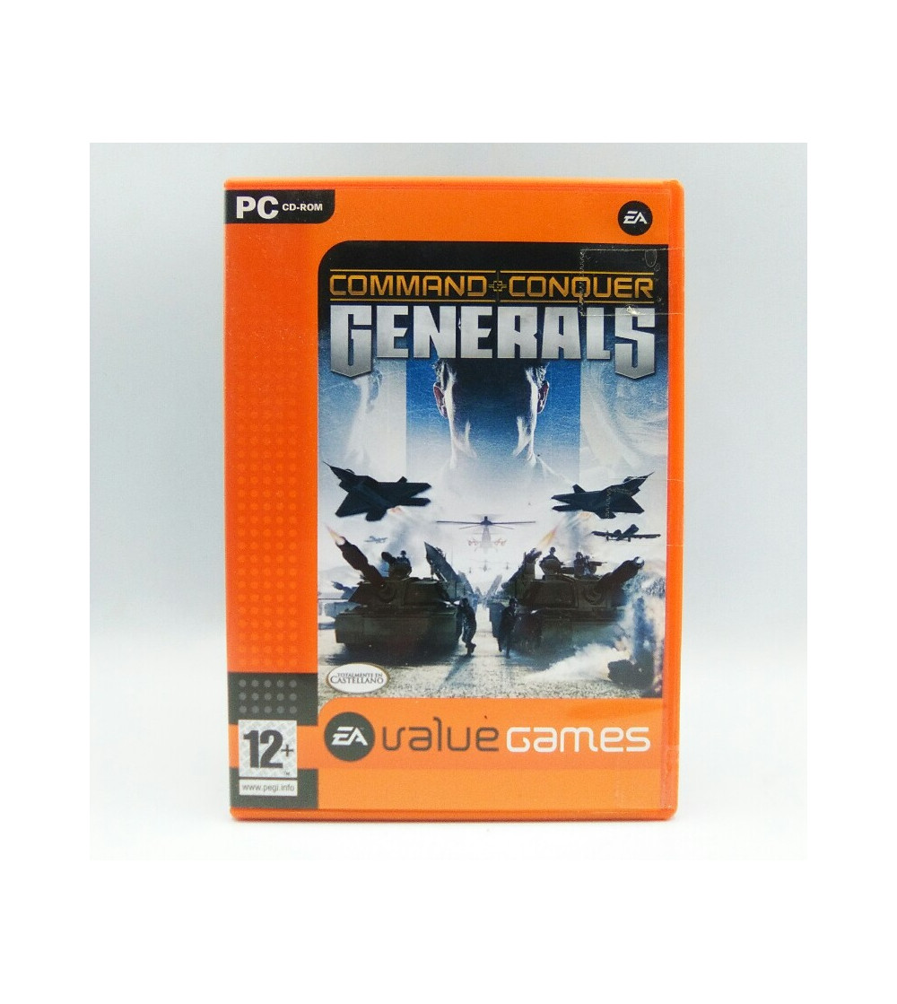 COMMAND & CONQUER GENERALS - EA VALUE GAMES COMMAND & CONQUER GENERALS - EA VALUE GAMES