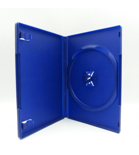 CAJA PARA 1 DISCO DVD AZUL OSCURO
