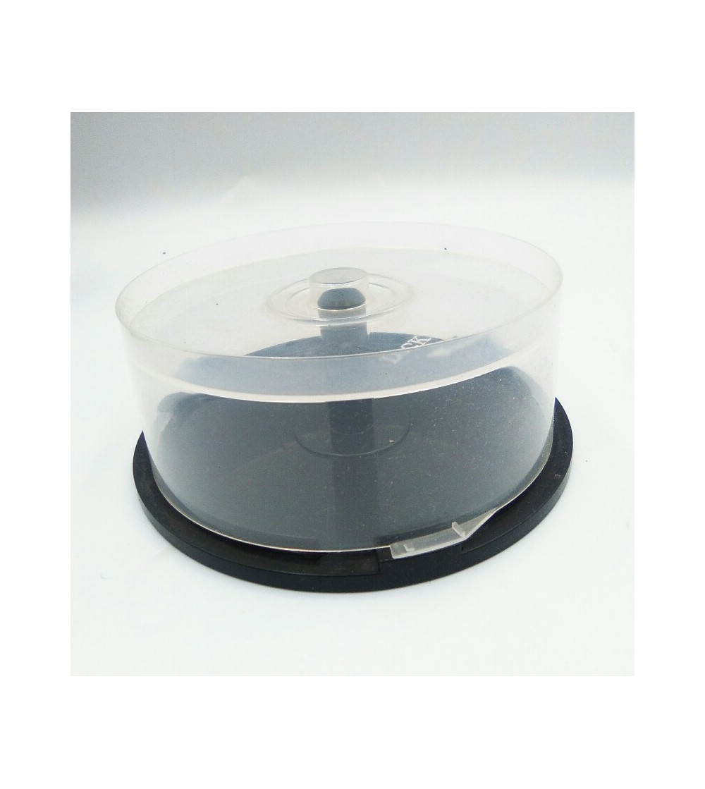 TARRINA VACIA PARA 25 CD -DVD TRANSPARENTE TARRINA VACIA PARA 25 CD -DVD TRANSPARENTE