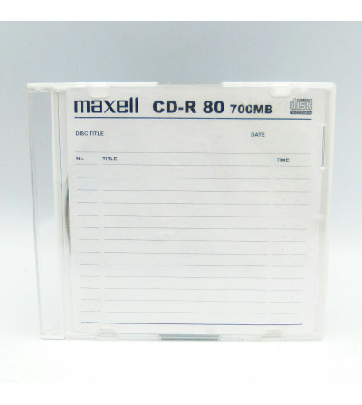 DISCO CD-R 700MB 80MIN MAXELL