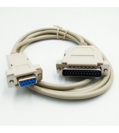 CABLE ADAPTADOR SERIE DB9...