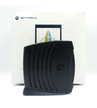 MODEM DE CABLE USB & ETHERNET & COAXIAL MOTOROLA NEGRO