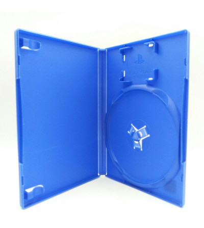 CAJA PARA 1 DISCO PS2 AZUL