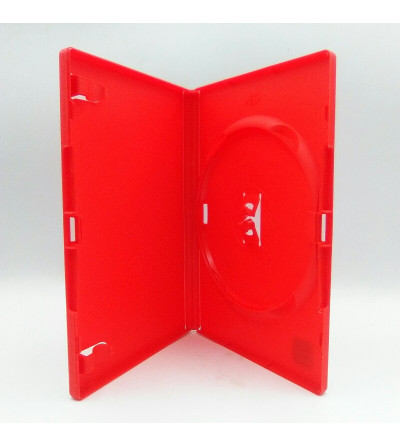 CAJA PARA 1 DISCO PS2 ROJO