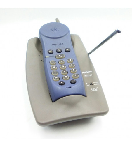 TELEFONO INALAMBRICO CON BASE PHILIPS GRIS