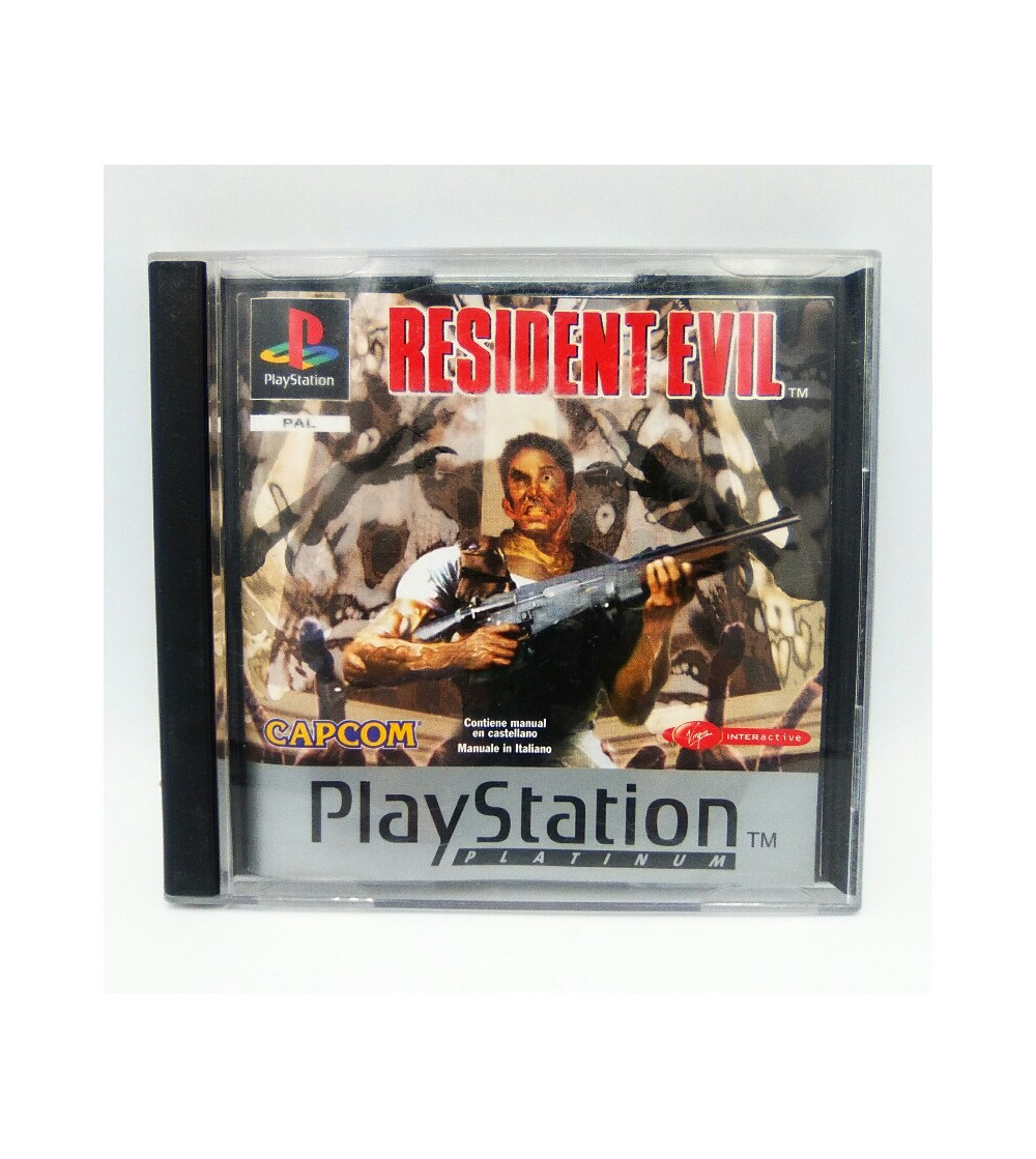 RESIDENT EVIL 1 - PLATINUM RESIDENT EVIL 1 - PLATINUM