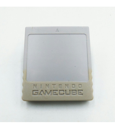 MEMORY CARD 4MB 59BLOQUES NINTENDO GRIS