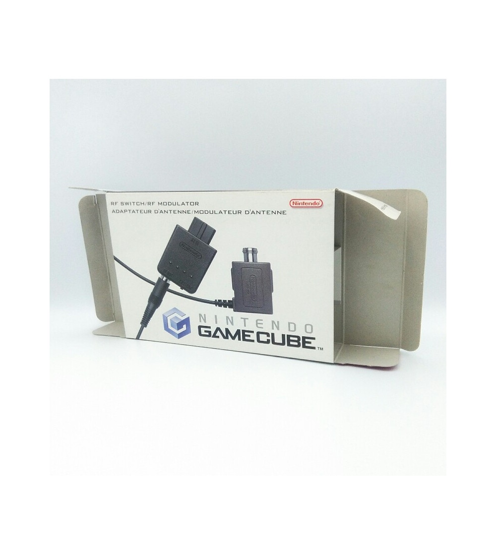 ADAPTADOR AV RF SWITCH CON CABLE DE ANTENA NINTENDO NEGRO ADAPTADOR AV RF SWITCH CON CABLE DE ANTENA NINTENDO NEGRO