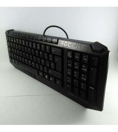 TECLADO DE CABLE USB GAMING COMPACT ROCCAT NEGRO