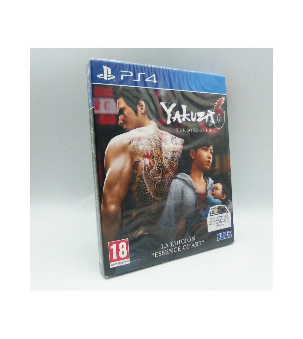 YAKUZA 6 THE SONG OF LIFE - EDICION ESSENCE OF ART YAKUZA 6 THE SONG OF LIFE - EDICION ESSENCE OF ART