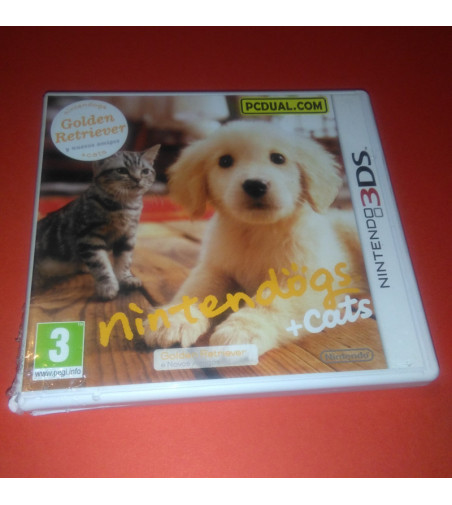 NINTENDOGS + CATS GOLDEN RETRIEVER