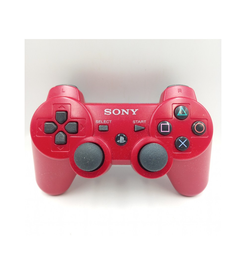 MANDO WIRELESS DUALSHOCK 3 SIXAXIS SONY ROJO MANDO WIRELESS DUALSHOCK 3 SIXAXIS SONY ROJO