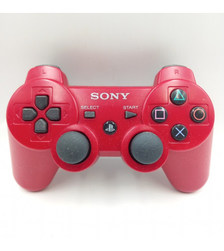 MANDO WIRELESS DUALSHOCK 3 SIXAXIS SONY ROJO