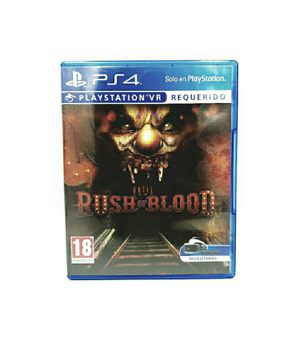UNTIL DAWN RUSH OF BLOOD UNTIL DAWN RUSH OF BLOOD