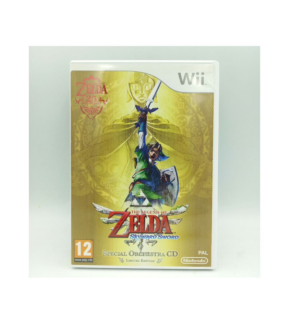 THE LEGEND OF ZELDA SKYWARD SWORD - LIMITED EDITION SPECIAL ORCHESTRA CD THE LEGEND OF ZELDA SKYWARD SWORD - LIMITED EDITION SPECIAL ORCHESTRA CD