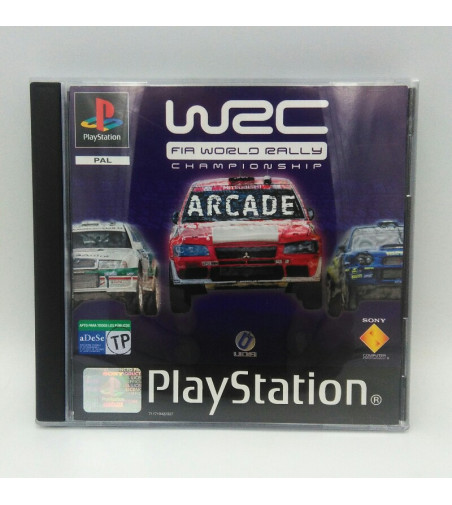 WRC ARCADE FIA WORLD RALLY CHAMPIONSHIP