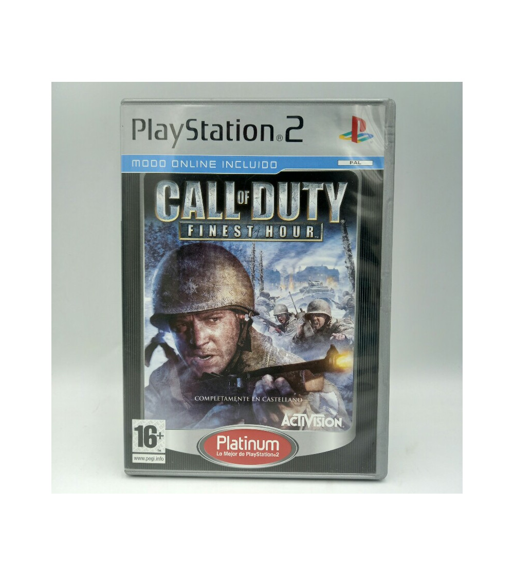 CALL OF DUTY FINEST HOUR - PLATINUM CALL OF DUTY FINEST HOUR - PLATINUM