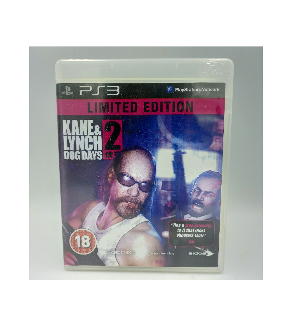 KANE & LYNCH 2 DOG DAYS - LIMITED EDITION - EDICION REINO UNIDO KANE & LYNCH 2 DOG DAYS - LIMITED EDITION - EDICION REINO UNIDO
