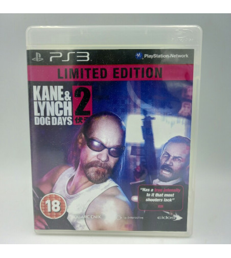 KANE & LYNCH 2 DOG DAYS - LIMITED EDITION - EDICION REINO UNIDO