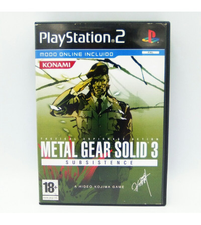 METAL GEAR SOLID 3 SUBSISTENCE