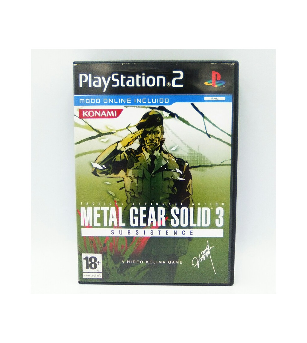 METAL GEAR SOLID 3 SUBSISTENCE METAL GEAR SOLID 3 SUBSISTENCE