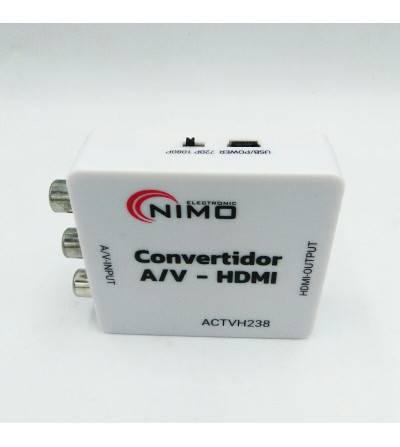 ADAPTADOR AV DE AV 3RCA A...