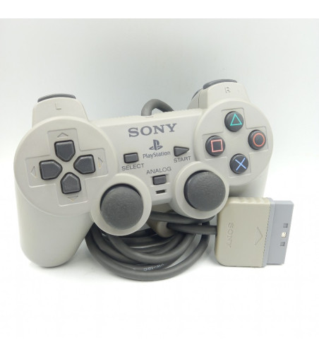 MANDO DE CABLE ANALOGICO DUALSHOCK SONY GRIS